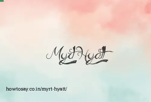 Myrt Hyatt
