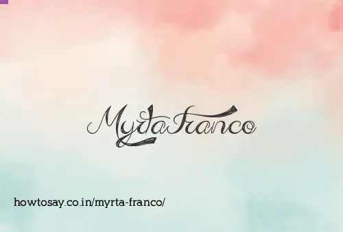 Myrta Franco