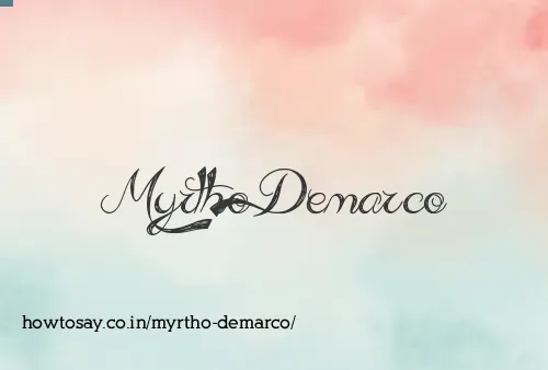 Myrtho Demarco