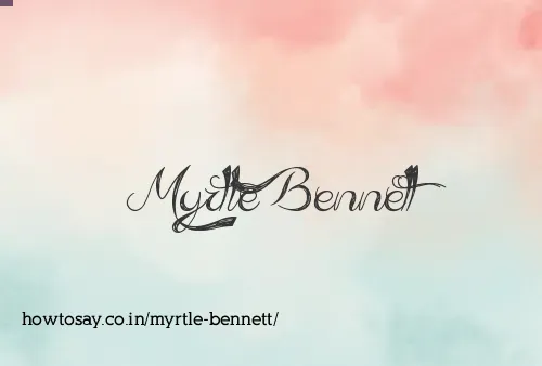 Myrtle Bennett