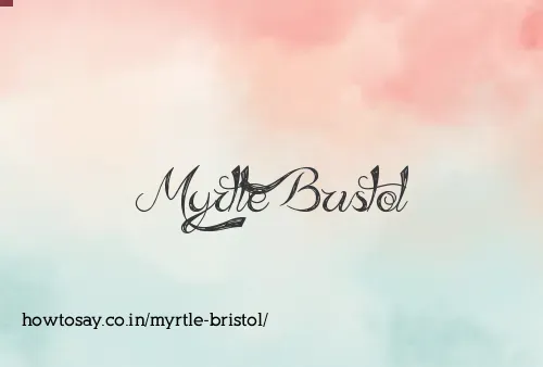 Myrtle Bristol