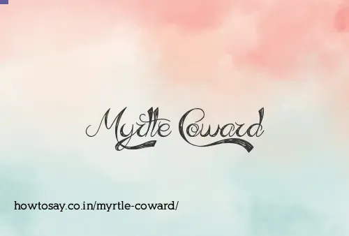 Myrtle Coward