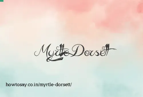 Myrtle Dorsett