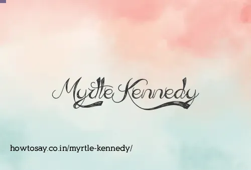 Myrtle Kennedy