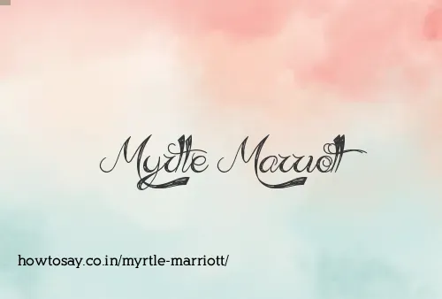 Myrtle Marriott