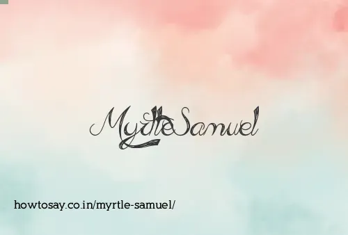 Myrtle Samuel