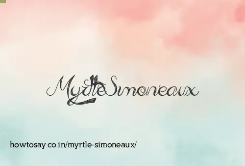 Myrtle Simoneaux