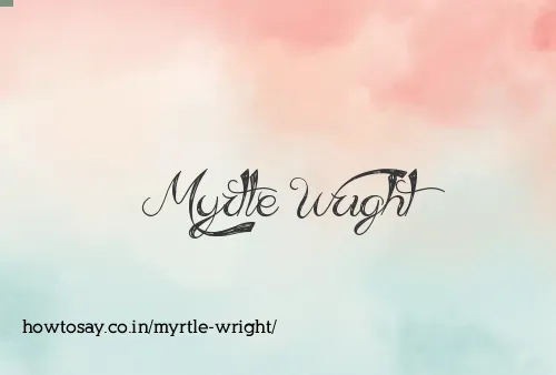 Myrtle Wright