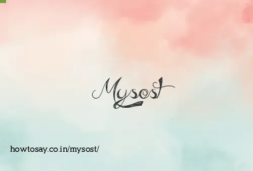 Mysost