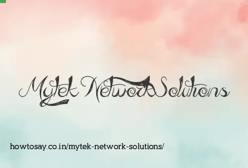 Mytek Network Solutions