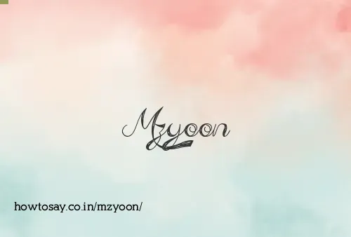 Mzyoon