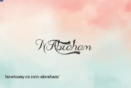 N Abraham