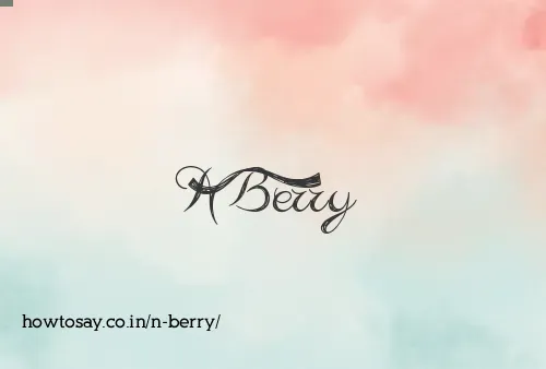 N Berry