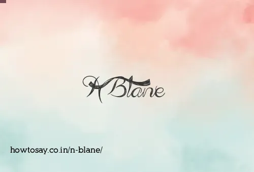 N Blane