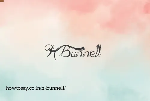 N Bunnell