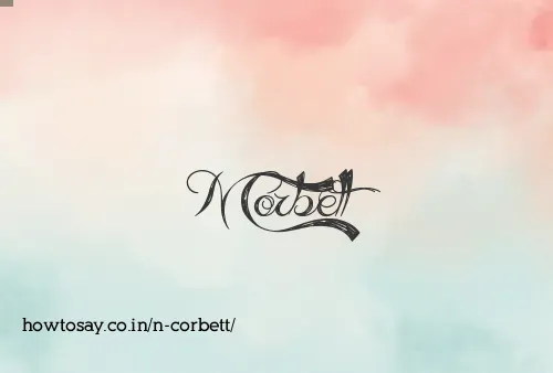 N Corbett