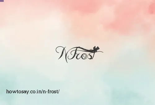 N Frost