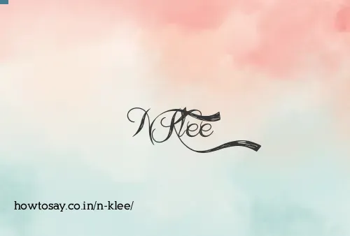 N Klee