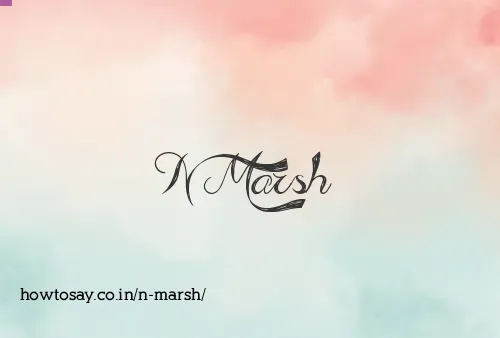 N Marsh