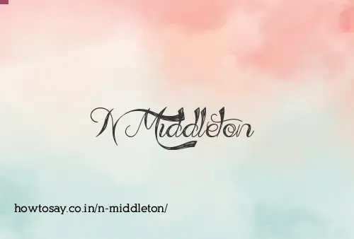 N Middleton