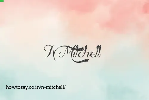 N Mitchell