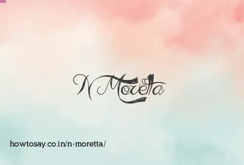 N Moretta