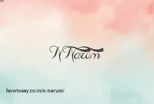 N Narum