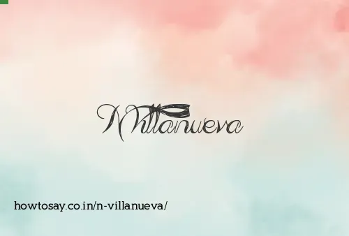 N Villanueva