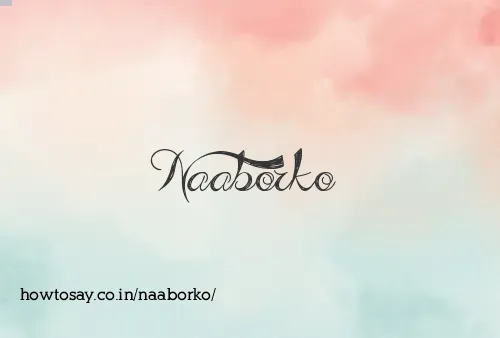 Naaborko