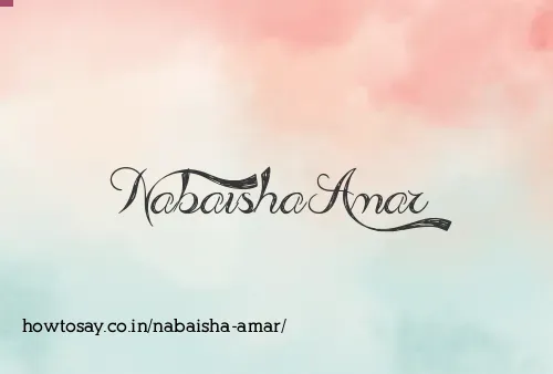 Nabaisha Amar