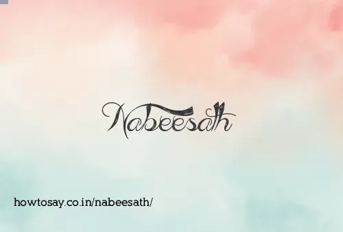 Nabeesath