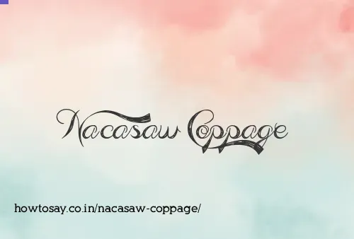 Nacasaw Coppage