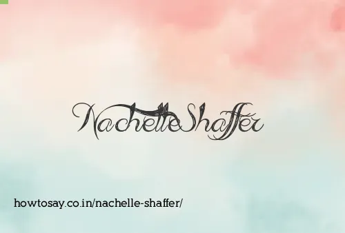 Nachelle Shaffer