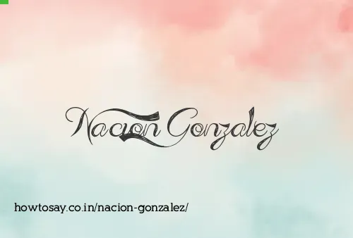 Nacion Gonzalez