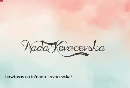 Nada Kovacevska