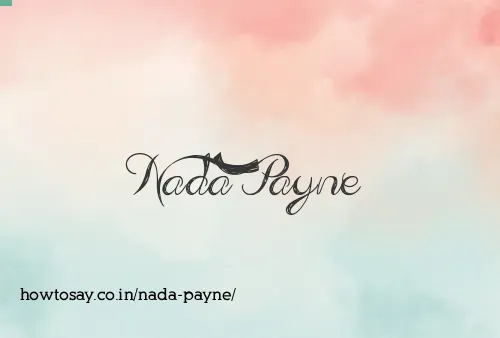Nada Payne