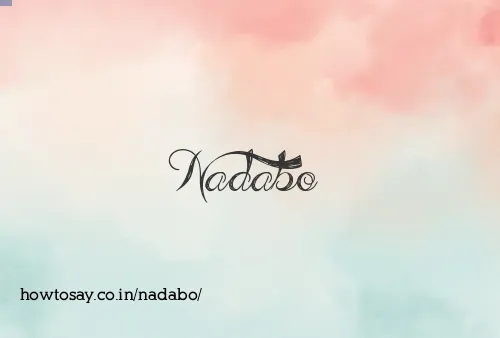 Nadabo