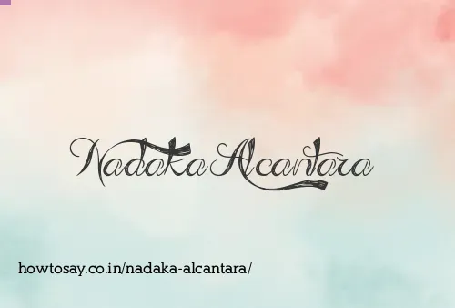 Nadaka Alcantara