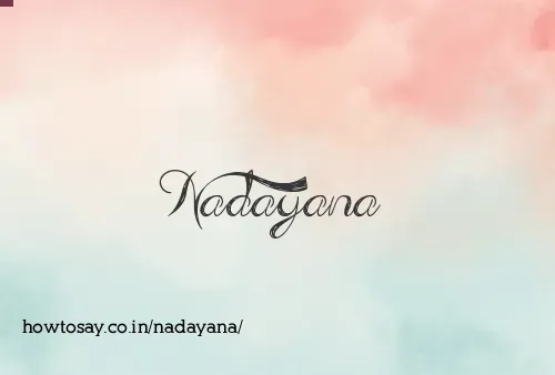 Nadayana