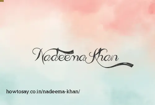 Nadeema Khan