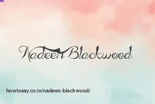 Nadeen Blackwood