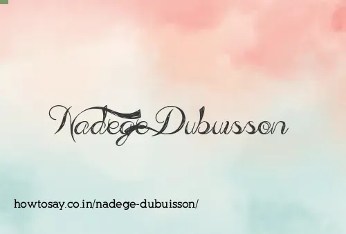 Nadege Dubuisson