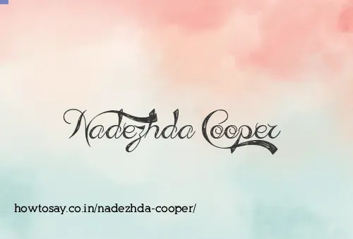 Nadezhda Cooper
