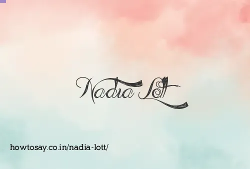 Nadia Lott