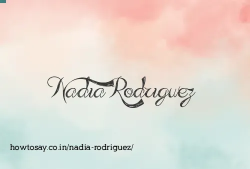 Nadia Rodriguez