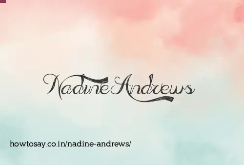 Nadine Andrews