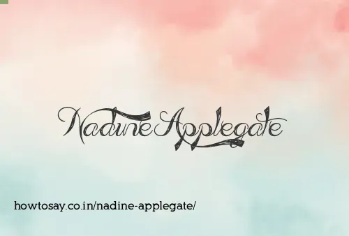 Nadine Applegate