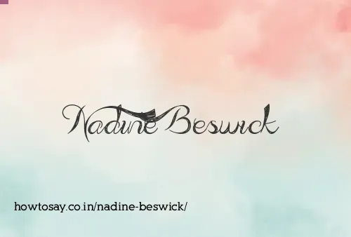 Nadine Beswick
