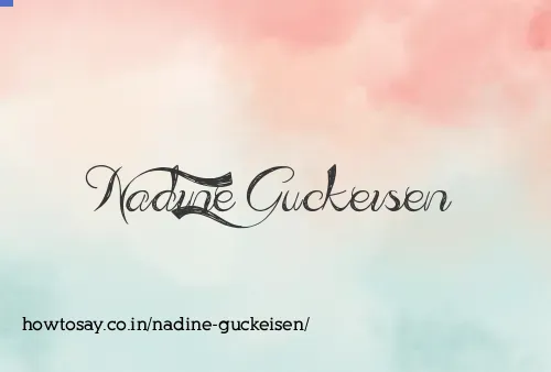 Nadine Guckeisen