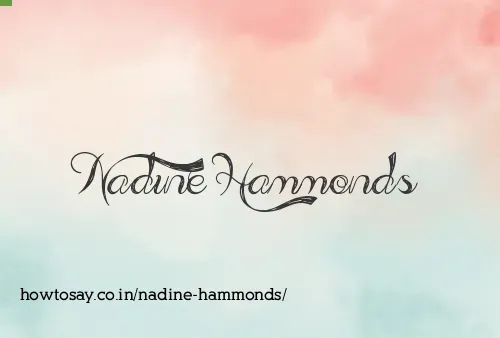 Nadine Hammonds